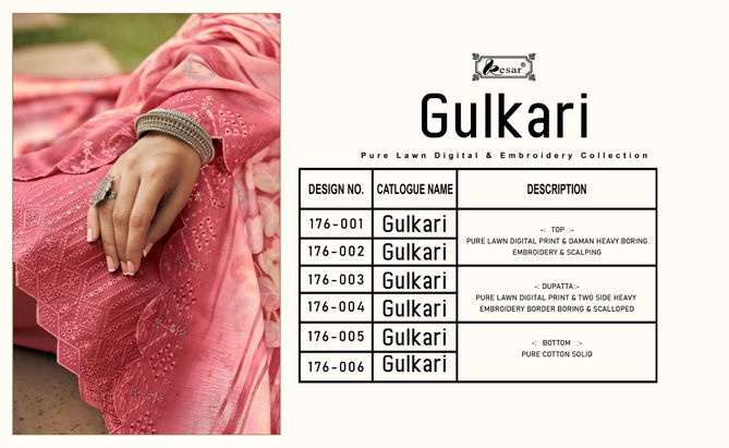 Gulkari By Kesar Cotton Dress Material Catalog
